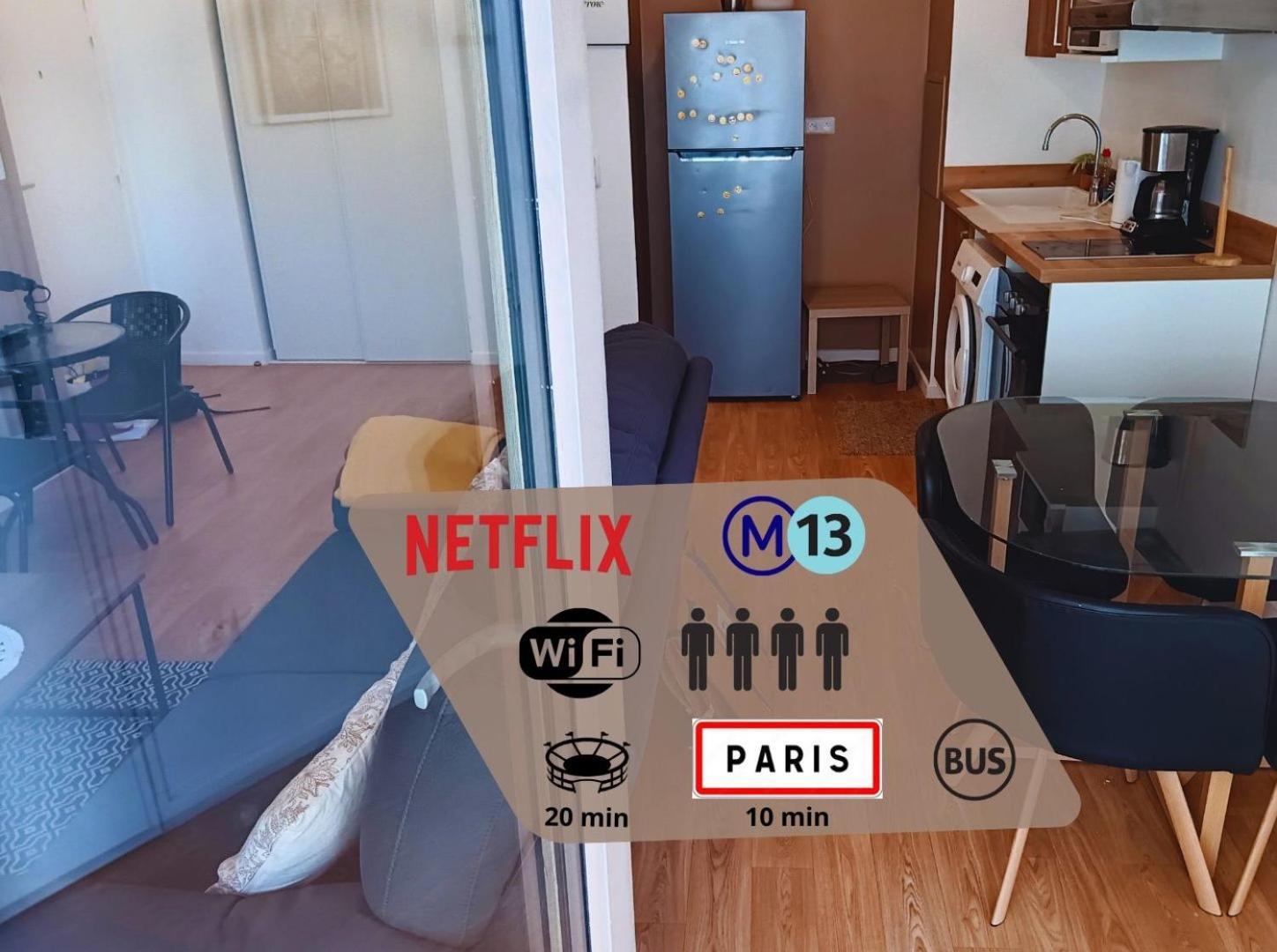 Destiny Appart' Paris -Beauvais-Orly- Podcasts- Stade De France 스탱 외부 사진